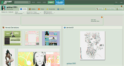 Desktop Screenshot of anime1991.deviantart.com