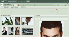 Desktop Screenshot of metehandemir.deviantart.com