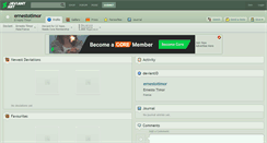 Desktop Screenshot of ernestotimor.deviantart.com