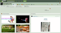 Desktop Screenshot of drawingforliving.deviantart.com