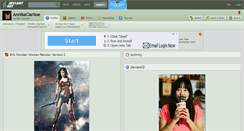 Desktop Screenshot of annikaclarisse.deviantart.com