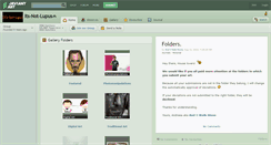 Desktop Screenshot of its-not-lupus.deviantart.com