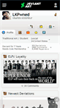 Mobile Screenshot of lkpwned.deviantart.com
