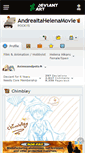 Mobile Screenshot of andreaitahelenamovie.deviantart.com