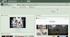 Desktop Screenshot of grincha.deviantart.com