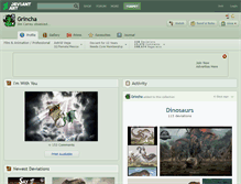 Tablet Screenshot of grincha.deviantart.com