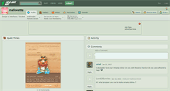 Desktop Screenshot of malionette.deviantart.com