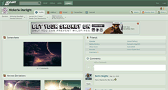 Desktop Screenshot of nickeria-starlight.deviantart.com