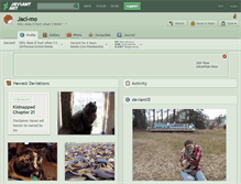 Tablet Screenshot of jaci-mo.deviantart.com
