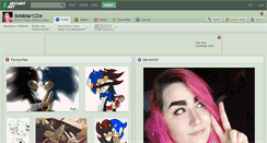 Desktop Screenshot of goldstar1234.deviantart.com