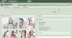 Desktop Screenshot of dancing-shiva.deviantart.com