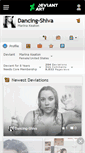 Mobile Screenshot of dancing-shiva.deviantart.com