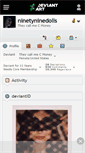 Mobile Screenshot of ninetyninedolls.deviantart.com