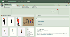 Desktop Screenshot of phantomtech.deviantart.com
