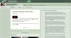 Desktop Screenshot of murderousjustice.deviantart.com
