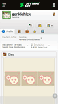 Mobile Screenshot of genkichick.deviantart.com