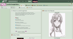 Desktop Screenshot of loveforyoungartists.deviantart.com