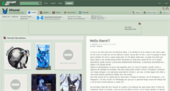 Desktop Screenshot of kitsunal.deviantart.com