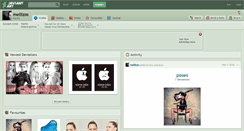 Desktop Screenshot of mellizos.deviantart.com