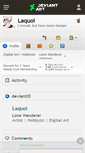 Mobile Screenshot of laquoi.deviantart.com