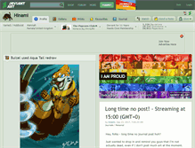 Tablet Screenshot of hinami.deviantart.com