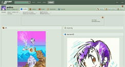 Desktop Screenshot of anthre.deviantart.com