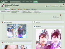 Tablet Screenshot of hollywoodphotograpi.deviantart.com
