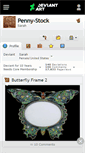Mobile Screenshot of penny-stock.deviantart.com