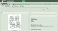 Desktop Screenshot of kamiya16.deviantart.com