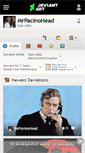 Mobile Screenshot of mrpacinohead.deviantart.com