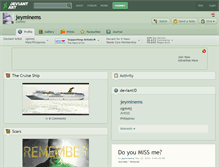 Tablet Screenshot of jeyminems.deviantart.com