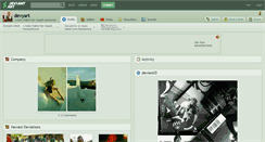 Desktop Screenshot of devyart.deviantart.com