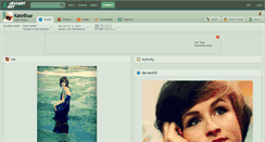 Desktop Screenshot of kateblue.deviantart.com