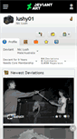 Mobile Screenshot of lushy01.deviantart.com