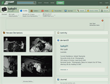 Tablet Screenshot of lushy01.deviantart.com