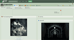Desktop Screenshot of dungeonsdeep.deviantart.com