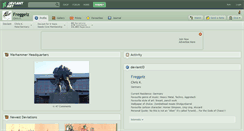 Desktop Screenshot of freggelz.deviantart.com