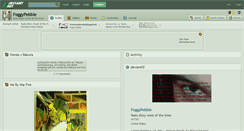 Desktop Screenshot of foggypebble.deviantart.com