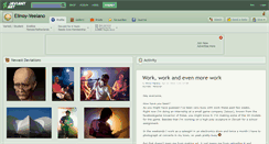 Desktop Screenshot of elinoy-veelano.deviantart.com
