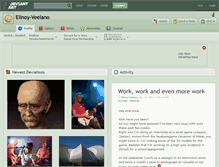 Tablet Screenshot of elinoy-veelano.deviantart.com