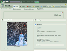 Tablet Screenshot of oashisu.deviantart.com