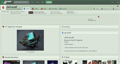 Desktop Screenshot of chris-scruff.deviantart.com