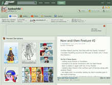 Tablet Screenshot of kyokochibi.deviantart.com