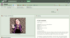 Desktop Screenshot of chenali.deviantart.com