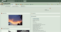Desktop Screenshot of headlessknight.deviantart.com