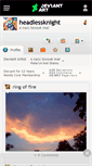 Mobile Screenshot of headlessknight.deviantart.com