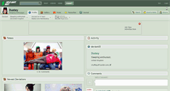 Desktop Screenshot of dustey.deviantart.com