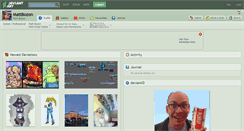 Desktop Screenshot of mattbozon.deviantart.com