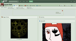 Desktop Screenshot of duncan-klysh.deviantart.com