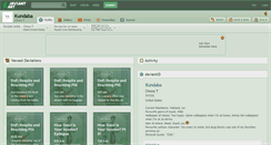 Desktop Screenshot of kundaba.deviantart.com
